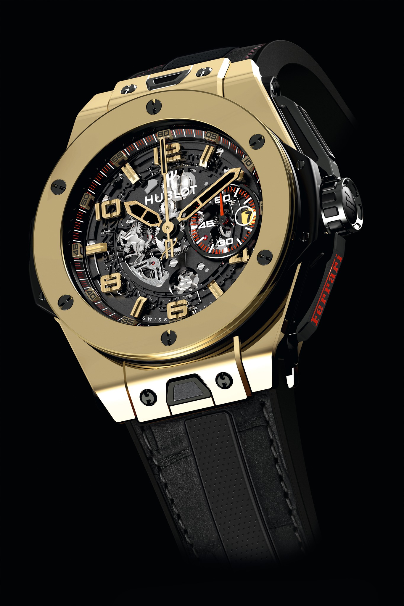 Replica Hublot Big Bang Ferrari Magic Gold 401.MX.0123.GR Replica Watch review